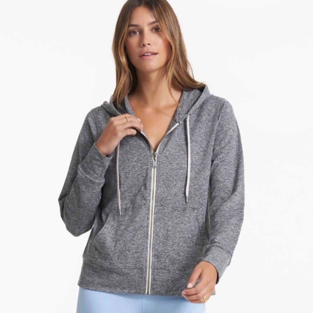 Vuori Women’s Heather Gray Halo Performance Jacket In Daydream Knight Size M/L